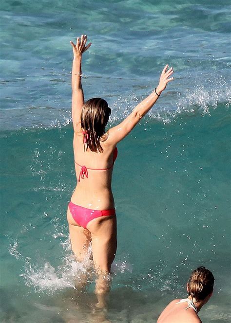 Julianne Hough Wearing Sexy Red Bikini On A Beach In St Barts Porn