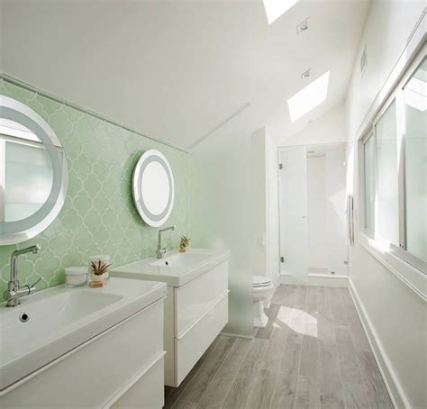 Insulating the side attic, knee wall and cathedral slope ceiling on the second floor. Awesome Small Attic Bathroom Sloped Ceiling | Sloped ceiling bathroom, Small attic bathroom ...