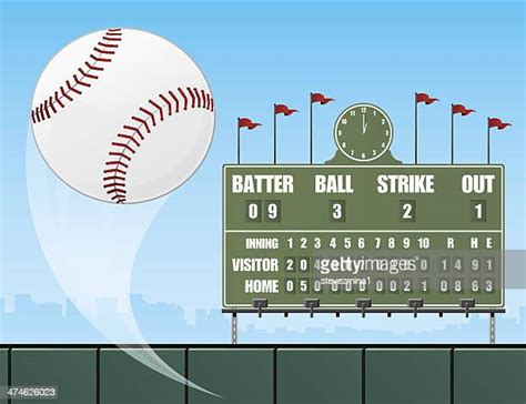 Baseball Scoreboard Vector Photos And Premium High Res Pictures Getty