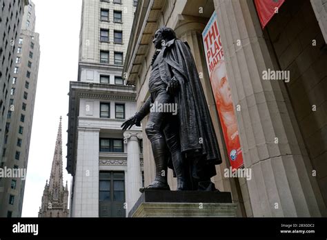 Statue Of George Washington By American Sculptor John Quincy Adams Ward