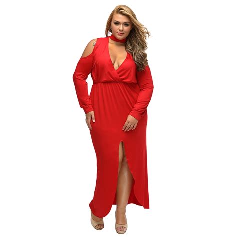 Free Shipping Hotsale Xxxl Dress Plus Size Women Solid Color Long
