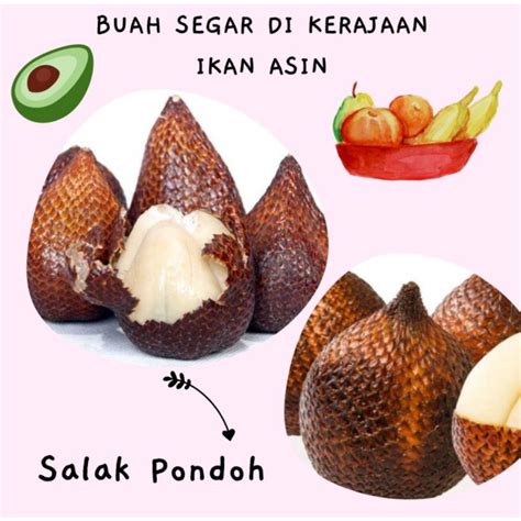 Jual Salak Pondoh 1 Kg Shopee Indonesia