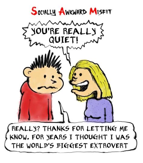Quiet Socially Awkward Misfit