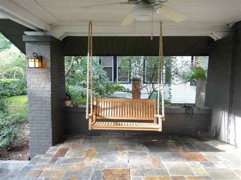 How To Hang A Porch Swing From A Ceiling Checklist Install Guide 2020