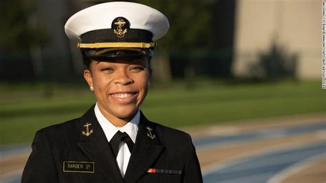Sydney Barber Is Us Naval Academy 1st Black Female Brigade Comander