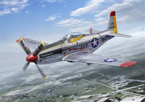 Military North American P 51 Mustang Hd Wallpaper