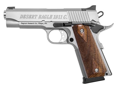 Magnum Research Stainless Steel Desert Eagle 1911s