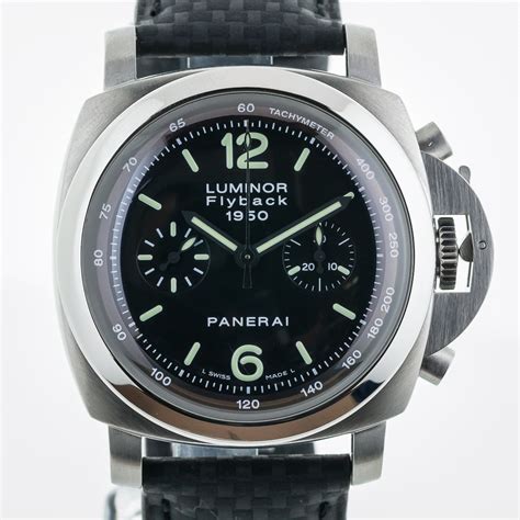 Panerai Luminor 1950 Flyback Pam212 Mens Stainless Steel Automatic