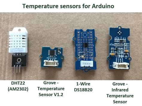 Benchmarking Of Temperature Sensors For Arduino Arduino Project Hub