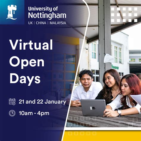 University Of Nottingham Malaysia Virtual Open Days Jm