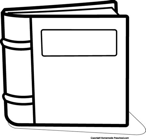 Book Clipart Black And White Clip Art Library