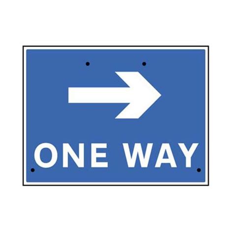 57508 One Way Arrow Right 600x450mm Re Flex Sign 3mm Reflective
