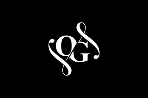 Og Monogram Logo Design V6 Graphic By Greenlines Studios · Creative Fabrica