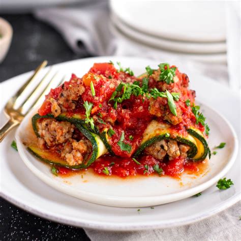 Zucchini Lasagna Roll Ups Wholefoodfor7 Recipe Zucchini Lasagna
