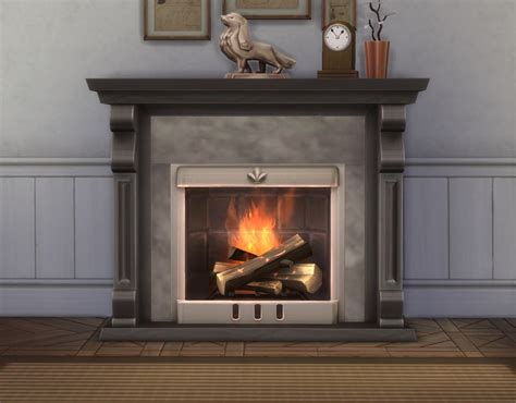 Sssvitlans Sims 4 Sims Fireplace