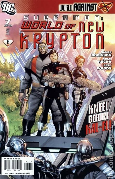 Superman World Of New Krypton 2009 7a Comics Dc Comics Superman Comic
