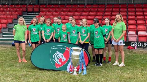 Girls Camp Joined By Tigers Players Leicester Tigers