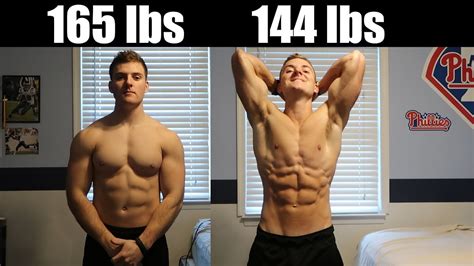 Insane Body Transformation 165lbs To 144lbs Youtube