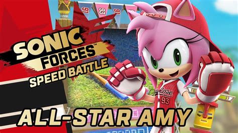 Sonic Forces Speed Battle Rivals League Event ⚾ All Star Amy