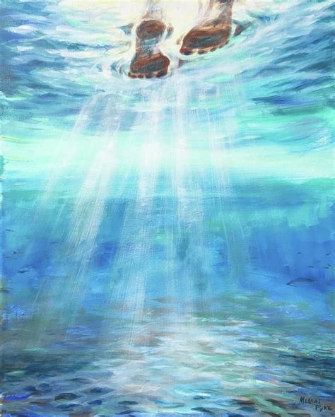 Prophetic Painting Prophetic Art Jesus Painting Water Painting