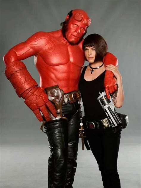 Hellboy And Liz Hellboy Costume Liz Sherman Hellboy Movie