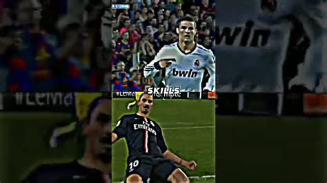 Cristiano Ronaldo Vs Zlatan Ibrahimovic 🦁 ⚠️ Shorts Youtube