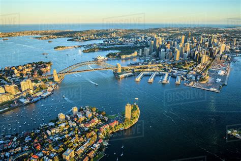 Aerial View Of Sydney Cityscape Sydney New South Wales Australia