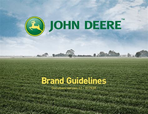 Conceptual John Deere Re Brand