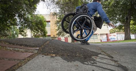 For Las Physically Disabled Scooters And Sidewalks Arent The Only