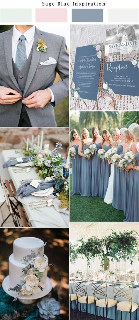 Slate Blue Wedding Inspiration Light Blue Wedding Dusty Blue Wedding