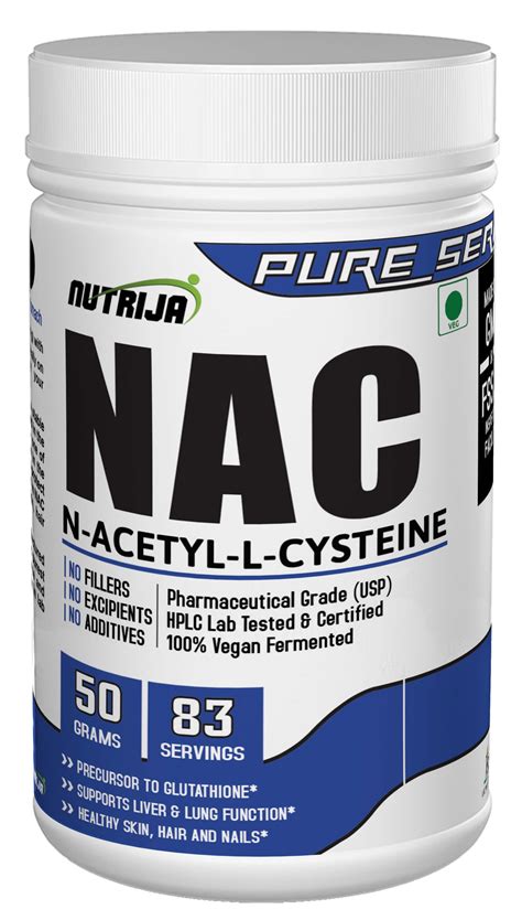 It is formed naturally in your body from cysteine, which you get from protein sources like yogurt or chicken, but you can also find it in supplement form. N-Acetyl Cysteine (NAC) Online in India | NutriJa ...