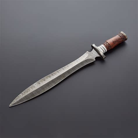 Damascus Small Sword Swd 77 Evermade Traders Touch Of Modern