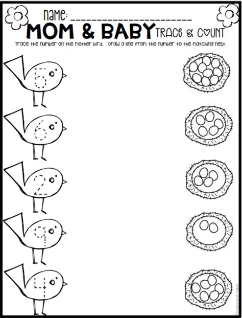 Little Giggles And Wiggles Spring Math And Literacy Printables And