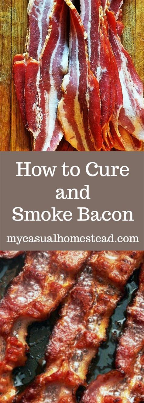 How To Make Your Own Bacon Smoked Bacon Recipes Cured Meat Recipes