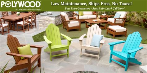 What are the shipping options for polywood patio furniture? Buy Plastic Outdoor Furniture : POLYWOOD Outdoor Furniture ...