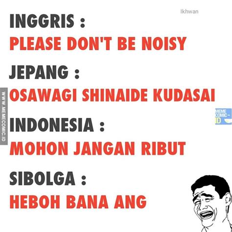 10 Meme Lucu Bahasa Indonesia Vs Bahasa Daerah Ini Bikin Ngakak Parah