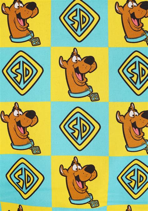 Adult Scooby Doo Collar Shirt For Men Scooby Doo Shirts