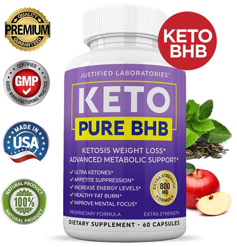 Keto Pure Bhb Pills Advanced Real Bhb Boost Ketogenic Supplement
