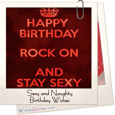 Sexy And Naughty Birthday Wishes By Wishesquotes
