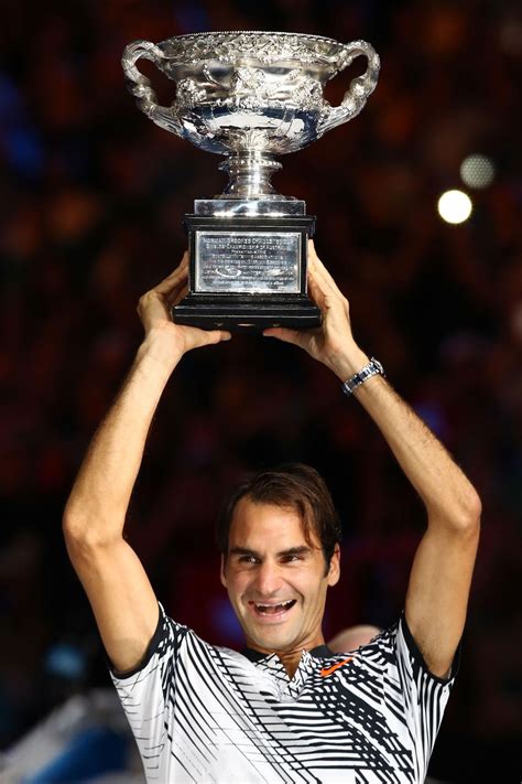 Roger Federer Wins 2017 Australian Open Clinches 18th Grand Slam Title With Rolex At Side