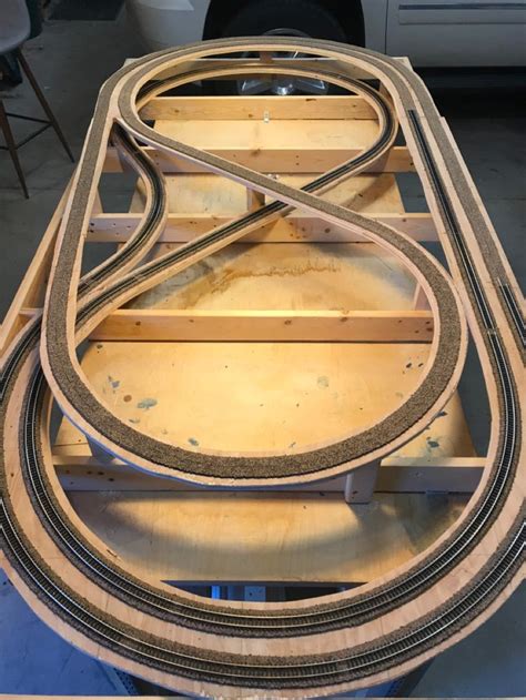 N Scale On X Board Model Railway Track Plans Model Trains Model
