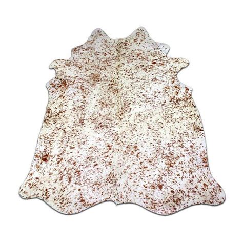Brown And White Cowhide Rug Size Cowhide Size 7 By Cowhidesusa White