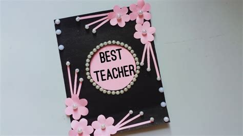 Teachers Day Card Easy And Simple But Beautifulhow To Make Teachers