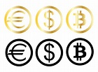 Money currency symbols 639876 Vector Art at Vecteezy