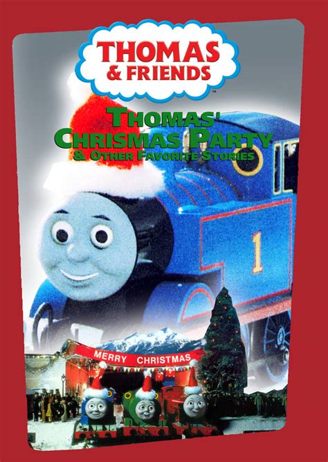 thomas christmas party my custom dvd style by nickthedragon2002 on deviantart