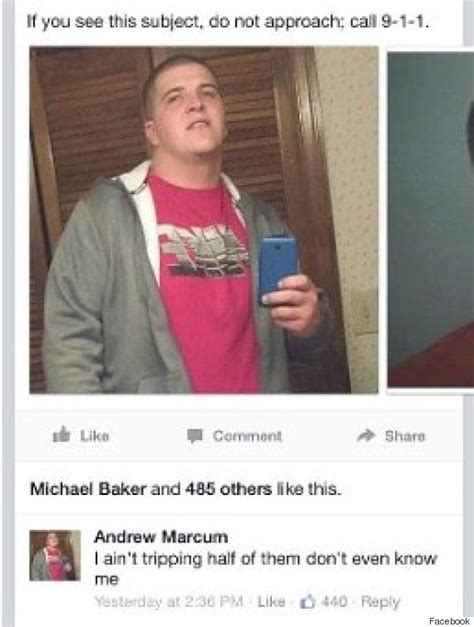 Criminal Andrew Marcum Humiliated By Police With Crying Mugshot