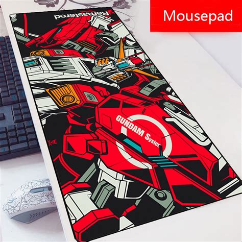Mobile Suit Gundam Mouse Pad Plus Size Mouse Pad Gaming Mouse Pad Table