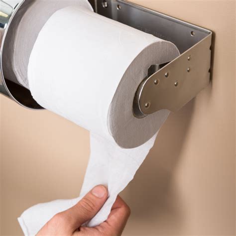 Lavex Janitorial Individually Wrapped 1 Ply Standard 1000 Sheet Toilet