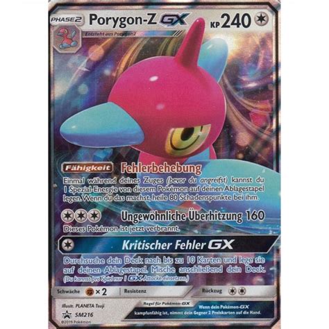 Porygon Z Gx Sm216 Promo Sm Promos Günstig Kaufen Bei Gttg