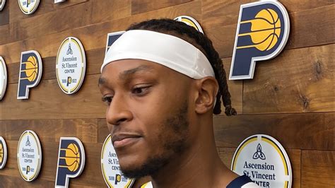 Myles Turner Indiana Pacers Media Day 2023 Youtube